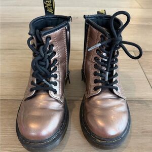 Dr. Martens Bronze Lace-Up Boots